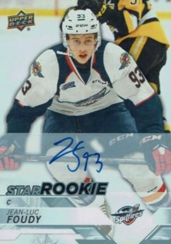 2018 Upper Deck CHL #333 Autographs