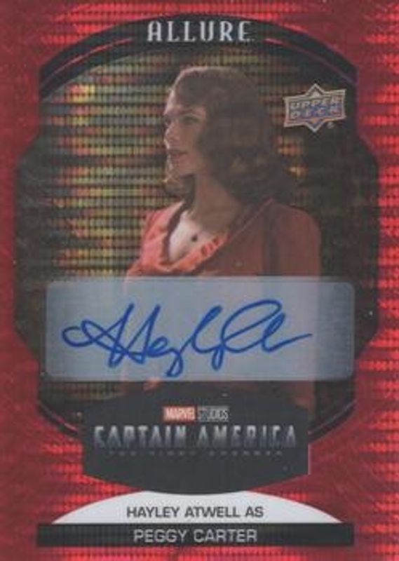 2022 Upper Deck Marvel Allure #10 Red Rainbow Autographs