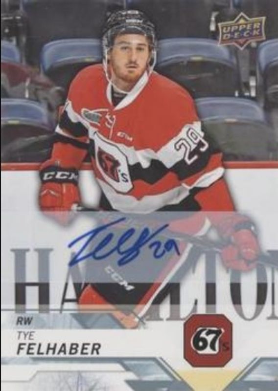 2018 Upper Deck CHL #15 Autographs
