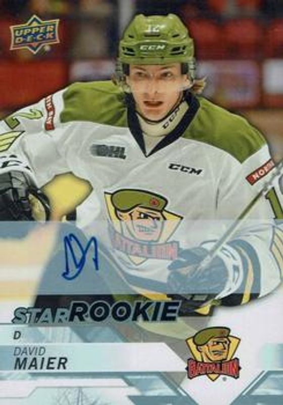 2018 Upper Deck CHL #371 Autographs