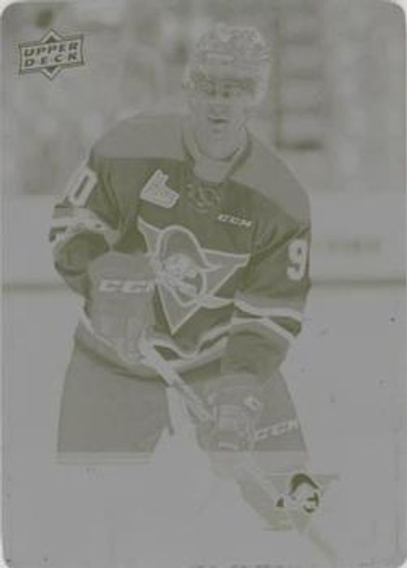 2018 Upper Deck CHL #101 Printing Plates Yellow /1