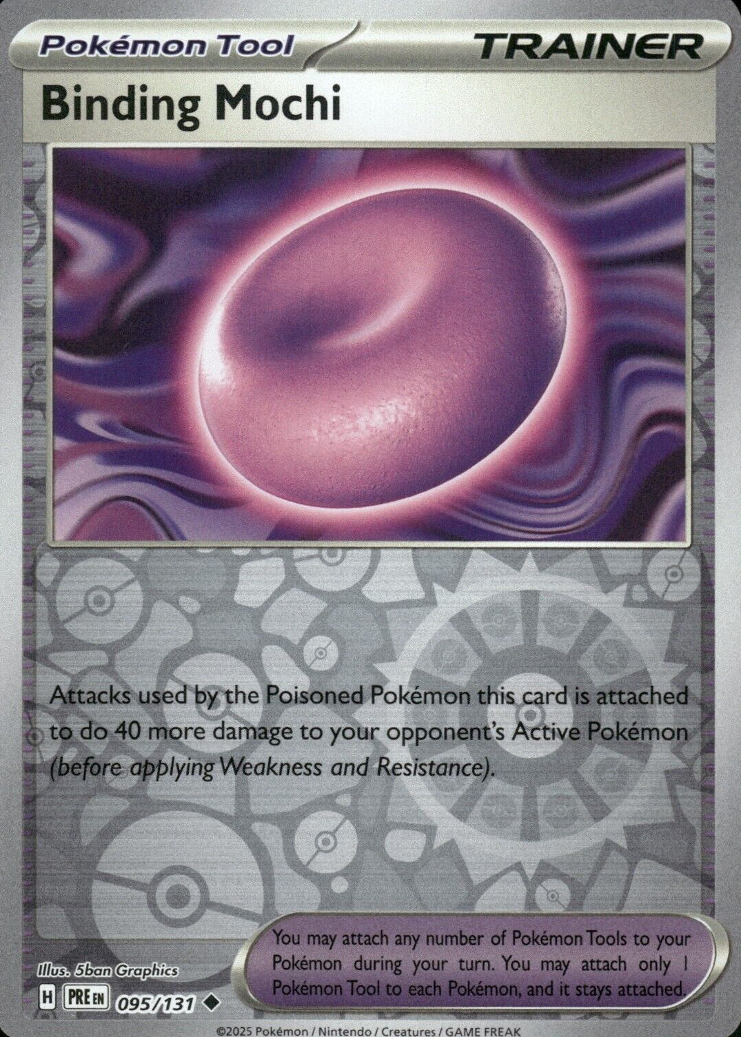 binding mochi card Pokemon TCG Tool Card: BINDING MOCHI 55/64 | Uncommon | Shrouded Fable