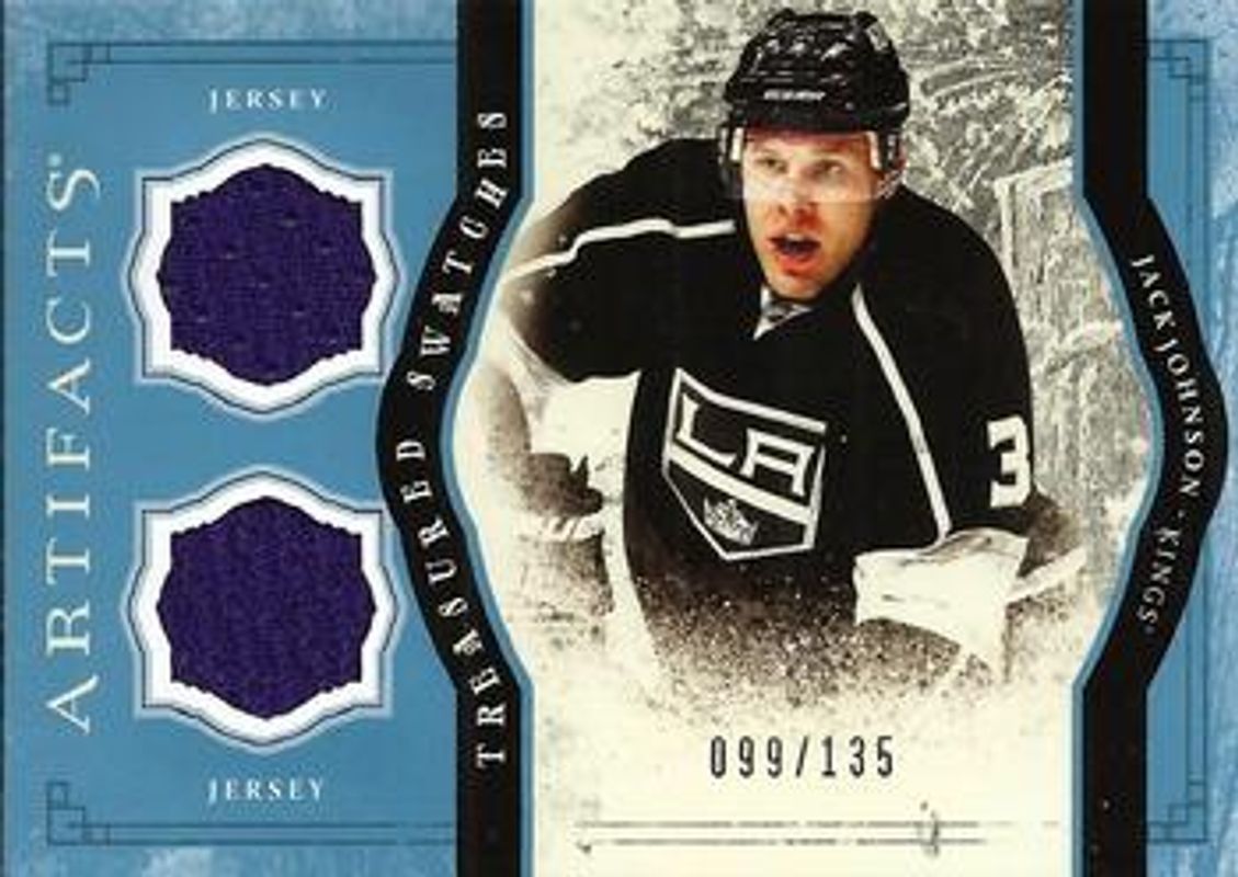 2011 Upper Deck Artifacts #TS-JJ Treasured Swatches Blue /135
