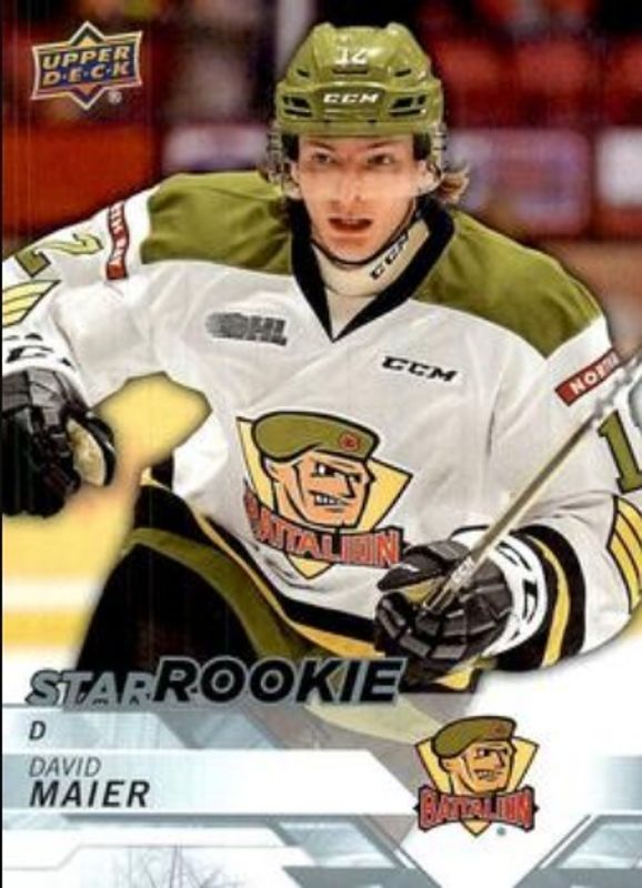 2018 Upper Deck CHL #371 Base