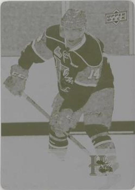 2018 Upper Deck CHL #14 Printing Plates Yellow /1