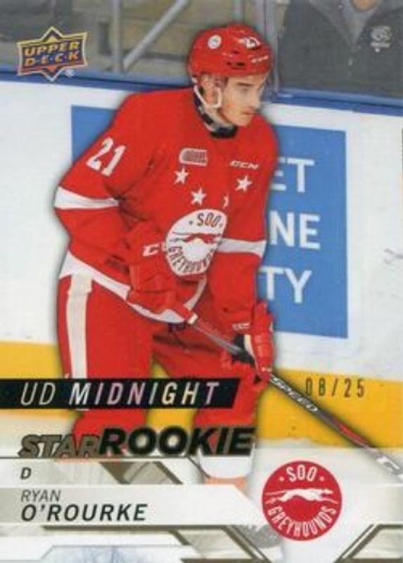 2018 Upper Deck CHL #356 Star Rookies Midnight /25