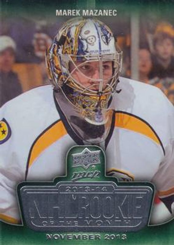 2014 Upper Deck MVP #ROM-11.13 NHL Rookie of the Month