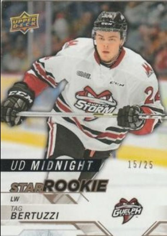 2018 Upper Deck CHL #370 Star Rookies Midnight /25