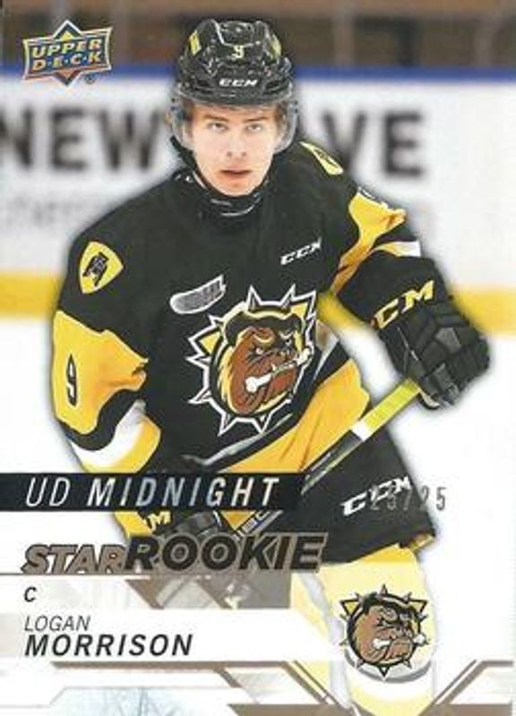 2018 Upper Deck CHL #328 Star Rookies Midnight /25