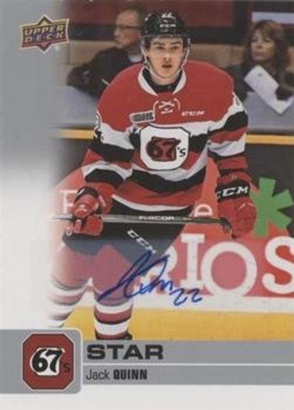 2019 Upper Deck CHL #307 Autographs
