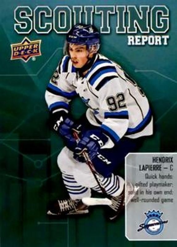 2019 Upper Deck CHL #SR-11 Scouting Report