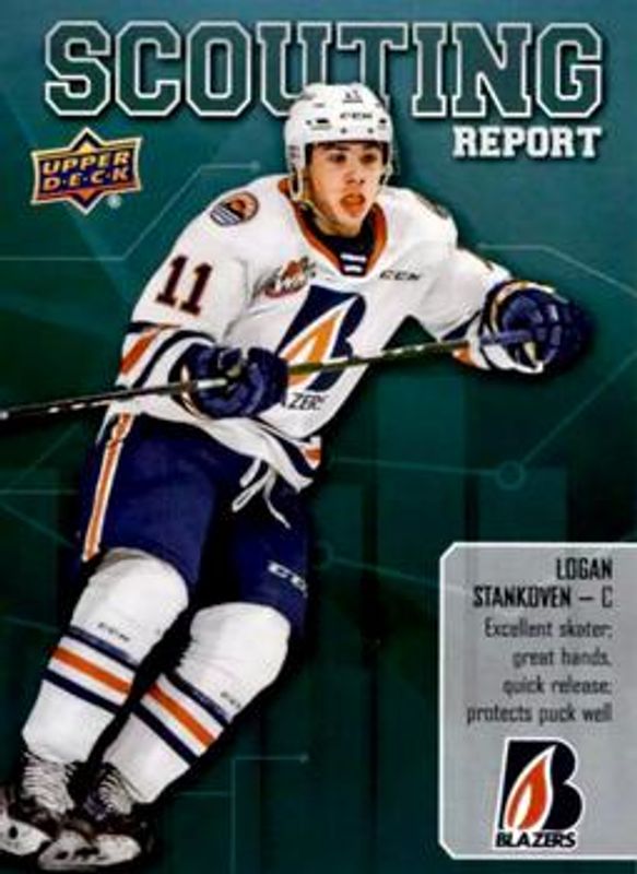 2019 Upper Deck CHL #SR-3 Scouting Report