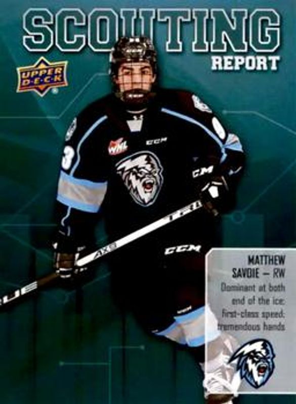 2019 Upper Deck CHL #SR-5 Scouting Report