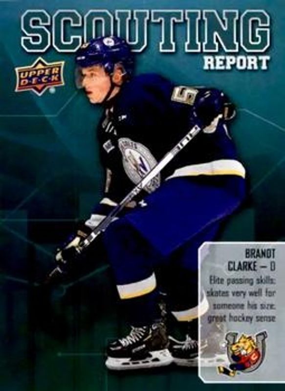 2019 Upper Deck CHL #SR-17 Scouting Report