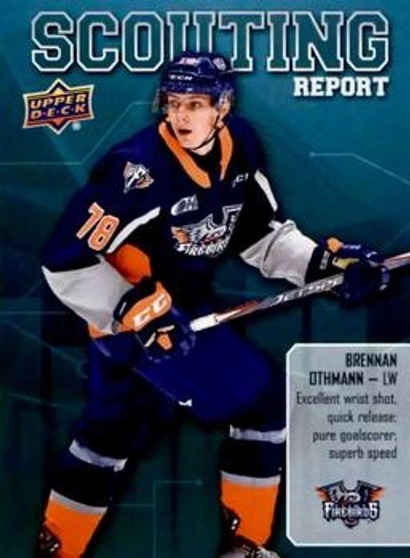 2019 Upper Deck CHL #SR-19 Scouting Report