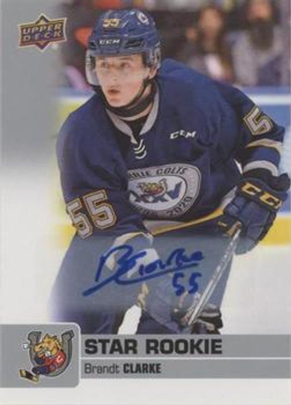 2019 Upper Deck CHL #383 Autographs