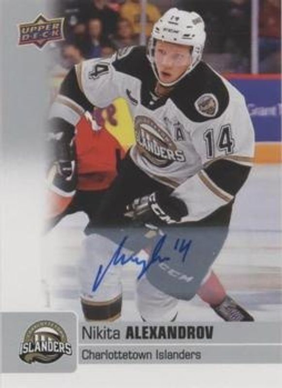 2019 Upper Deck CHL #34 Autographs
