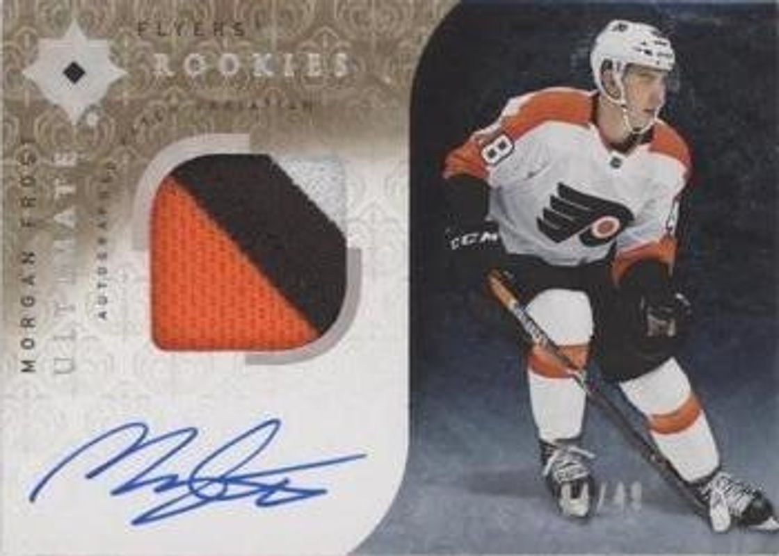 2020 Upper Deck Ultimate Collection #RRPA-MO 2019 Upper Deck Ultimate Collection Update: Retro Ultimate Rookies Autographed Patch Variations /49