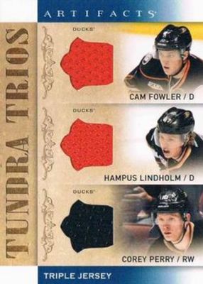 2014 Upper Deck Artifacts #T3-ANA Tundra Trios Jerseys - Blue