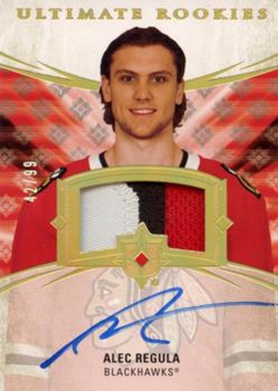 2020 Upper Deck Ultimate Collection #183 Ultimate Rookies Autographed Patch /99