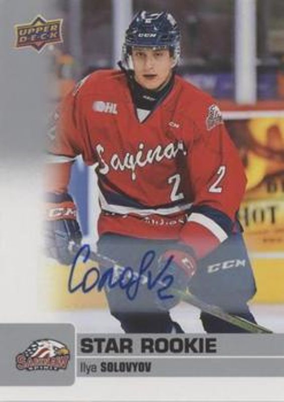 2019 Upper Deck CHL #378 Autographs