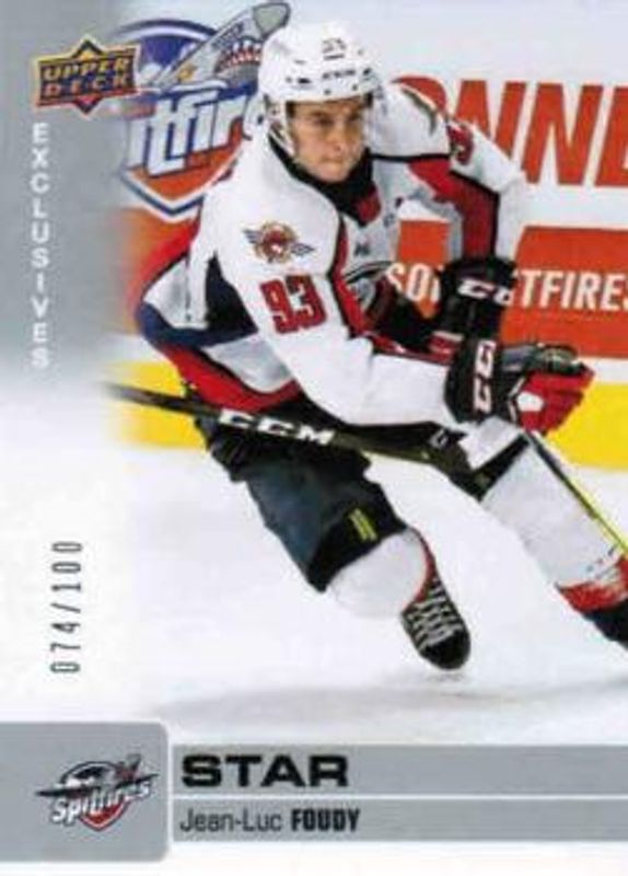 2019 Upper Deck CHL #305 Exclusives /100