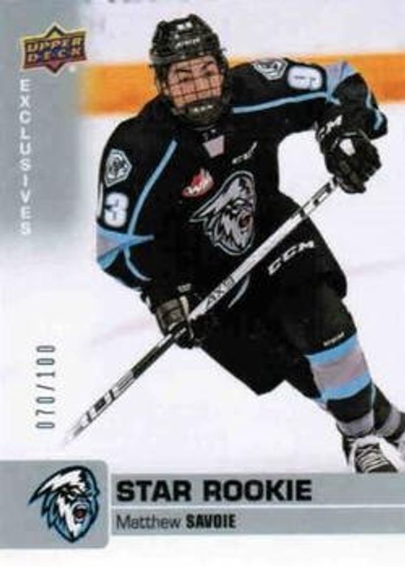 2019 Upper Deck CHL #389 Exclusives /100