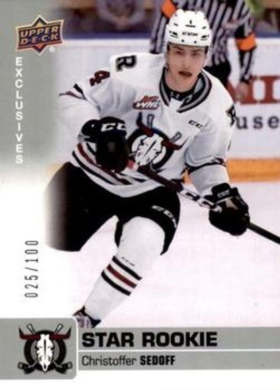 2019 Upper Deck CHL #368 Exclusives /100