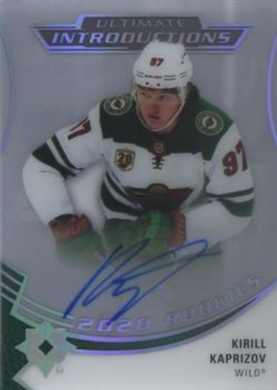 2020 Upper Deck Ultimate Collection #UI-4 Ultimate Introductions Autographs