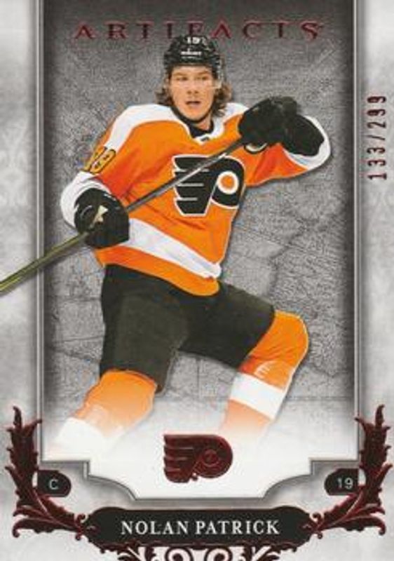 2018 Upper Deck Artifacts #21 Ruby /349