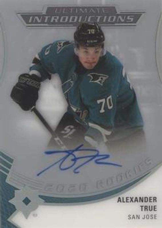 2020 Upper Deck Ultimate Collection #UI-54 Ultimate Introductions Autographs