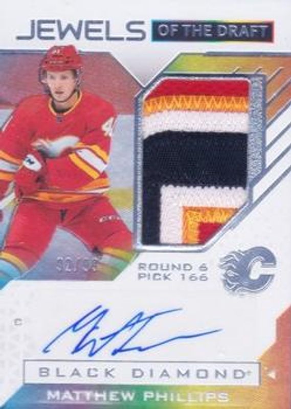 2021 Upper Deck Black Diamond #JD-MP Jewels of the Draft /99