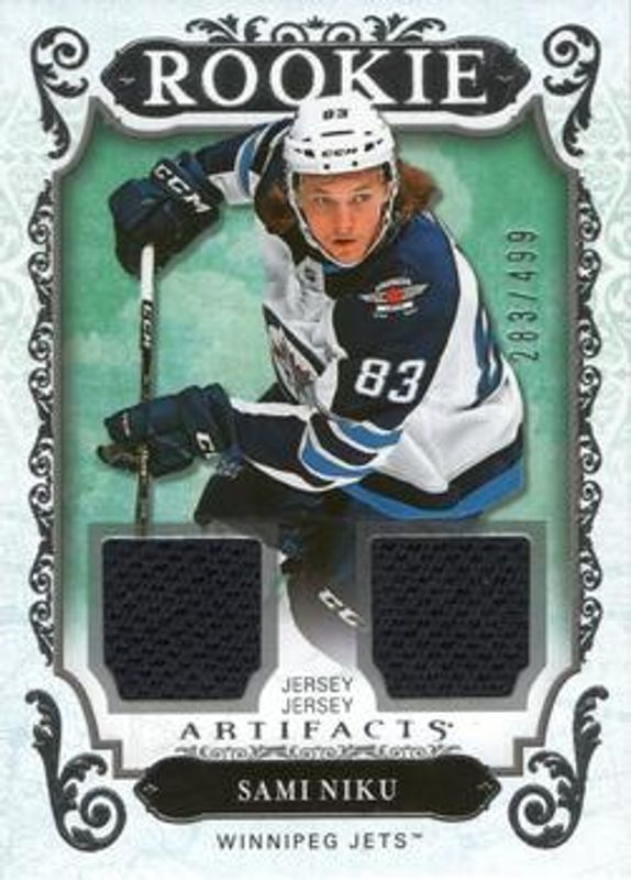 2018 Upper Deck Artifacts #175 Material Jersey Silver /125