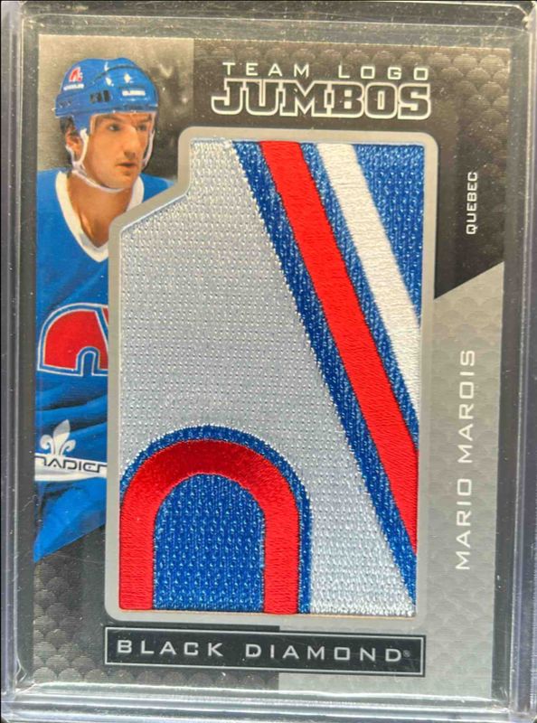 2021 Upper Deck Black Diamond #TLQN-MM Team Logo Jumbo Puzzle Patches