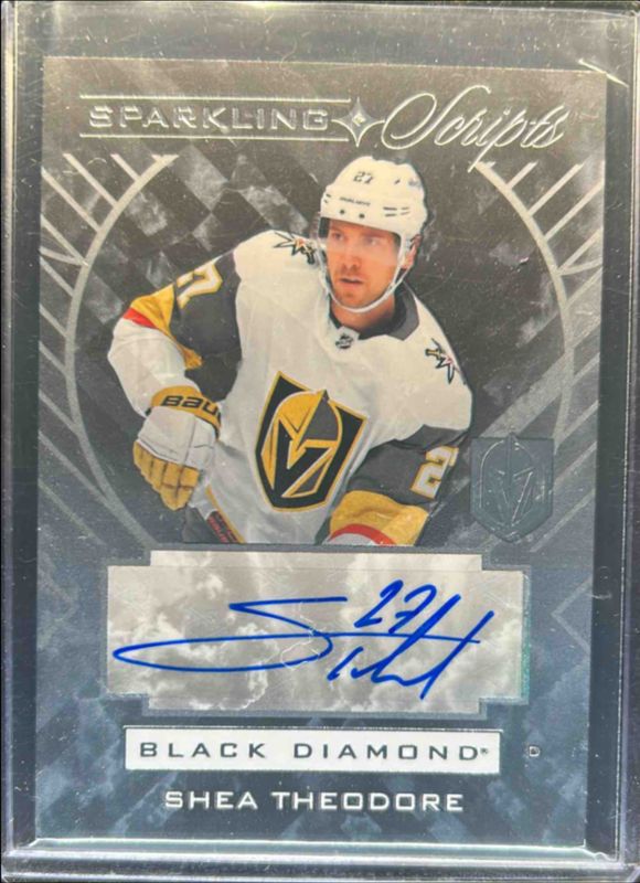 2021 Upper Deck Black Diamond #SC-ST Sparkling Scripts