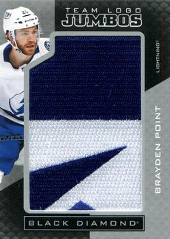 2021 Upper Deck Black Diamond #TLTB-BP Team Logo Jumbo Puzzle Patches