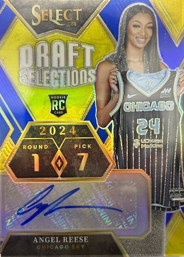 Angel Reese 2024 Select WNBA #DSS-AR Draft Selections Signatures