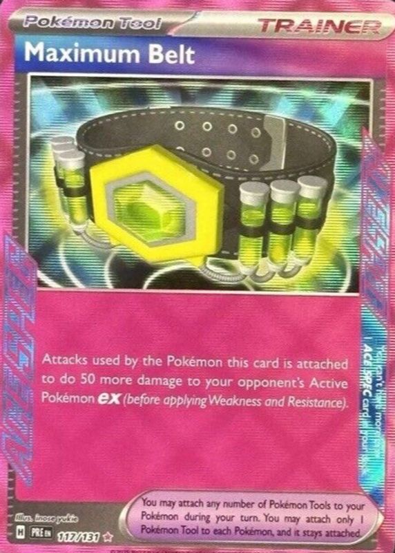 2025 Scarlet & Violet: Prismatic Evolutions #117/131 Holo (ACE SPEC)