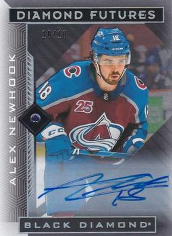2021 Upper Deck Black Diamond #BDF-AN Diamond Futures Purple Diamond Relic Autographs /10