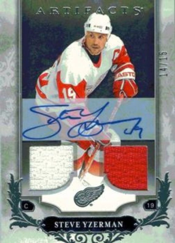 2018 Upper Deck Artifacts #145 Auto Material Jersey Silver /15