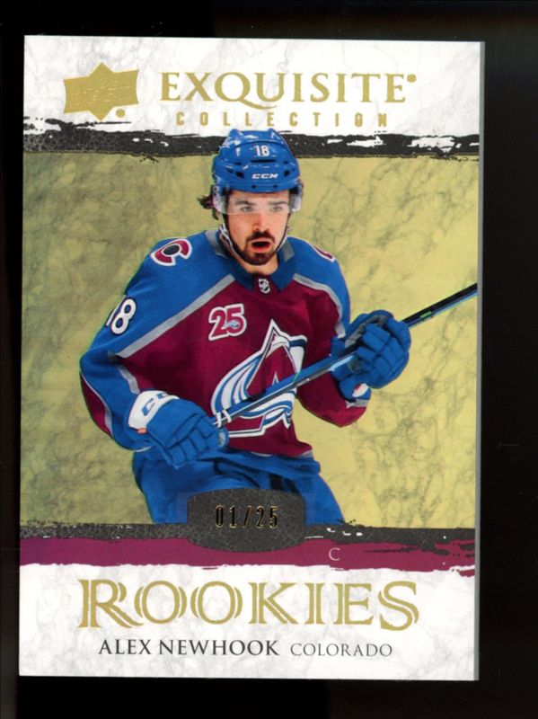 2021 Upper Deck Black Diamond #R-AN Exquisite Collection - Rookies Gold Spectrum /25