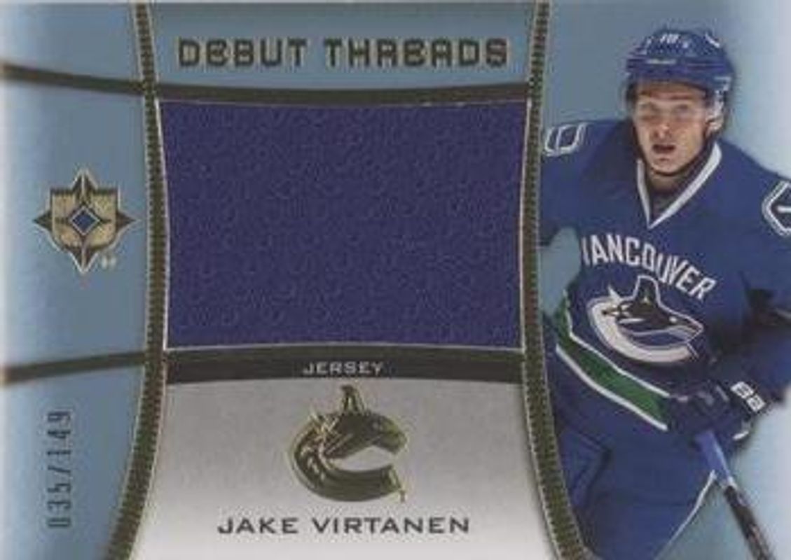 2015 Upper Deck Ultimate Collection #DT-JV Debut Threads /149