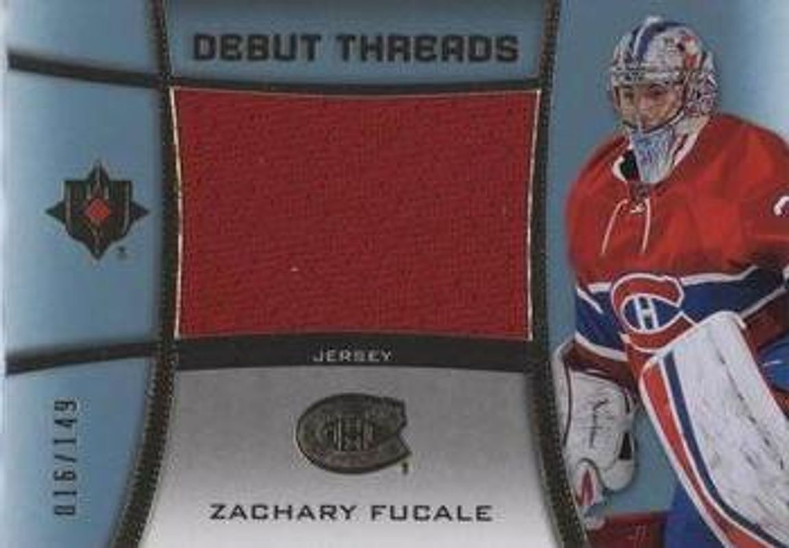 2015 Upper Deck Ultimate Collection #DT-ZF Debut Threads /149