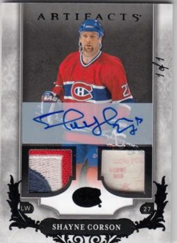 2018 Upper Deck Artifacts #150 Auto Material Relic Black /1