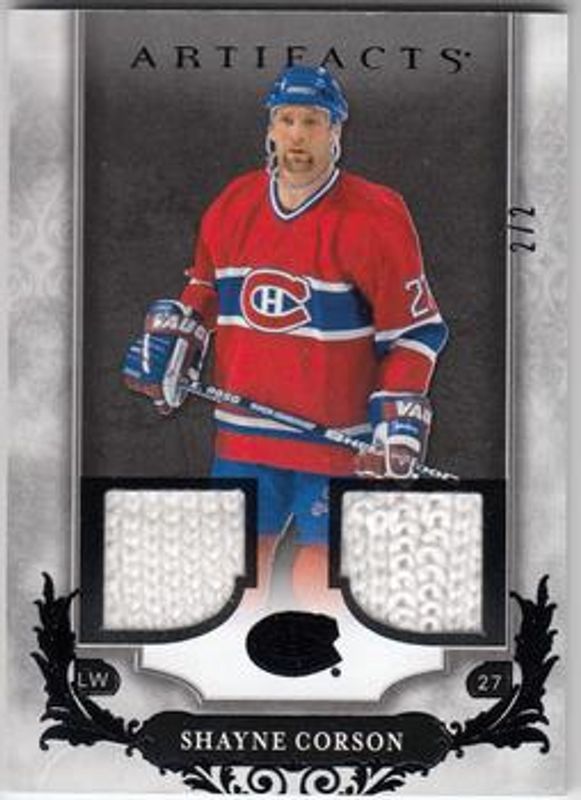 2018 Upper Deck Artifacts #150 Material Relic Black /3