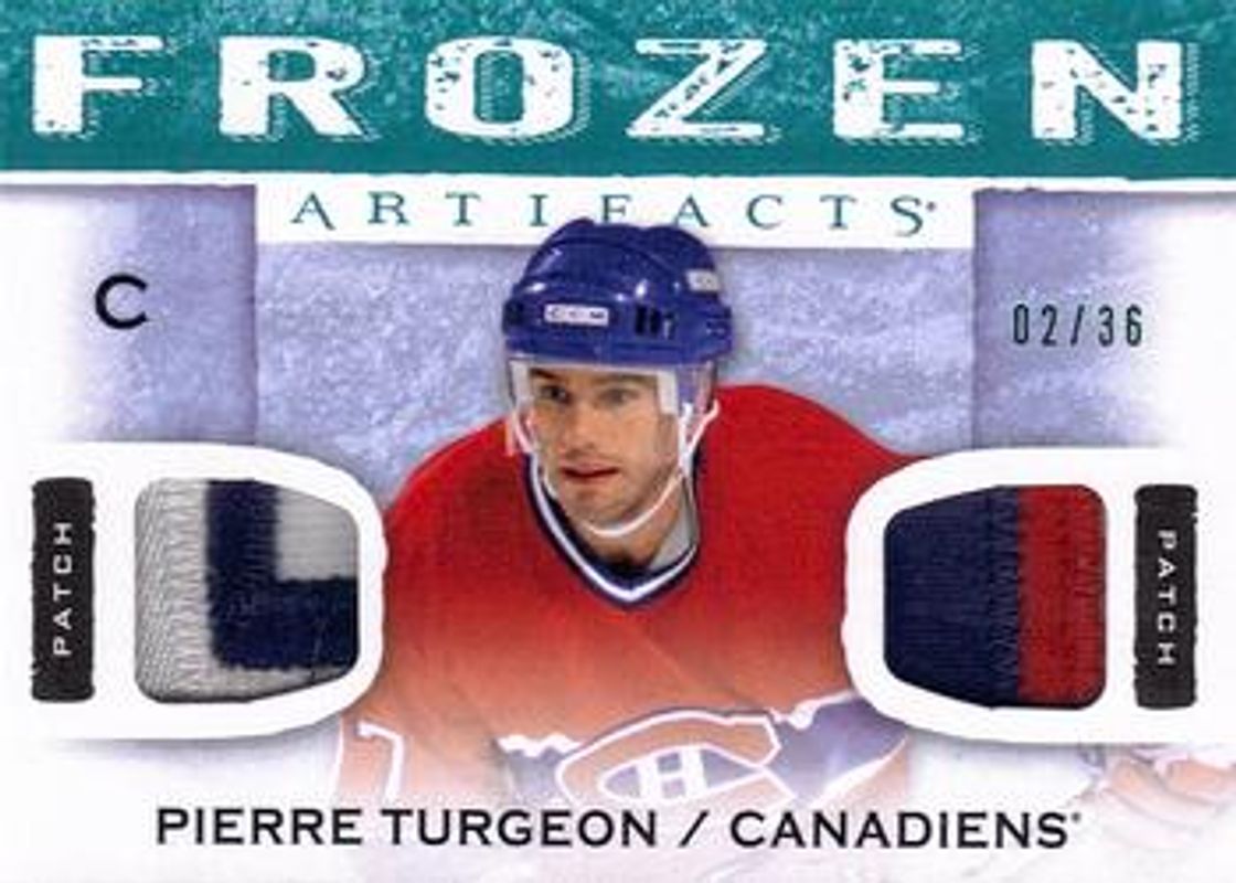 2014 Upper Deck Artifacts #FA-PT Frozen Artifacts Jerseys Patches - Emerald /36