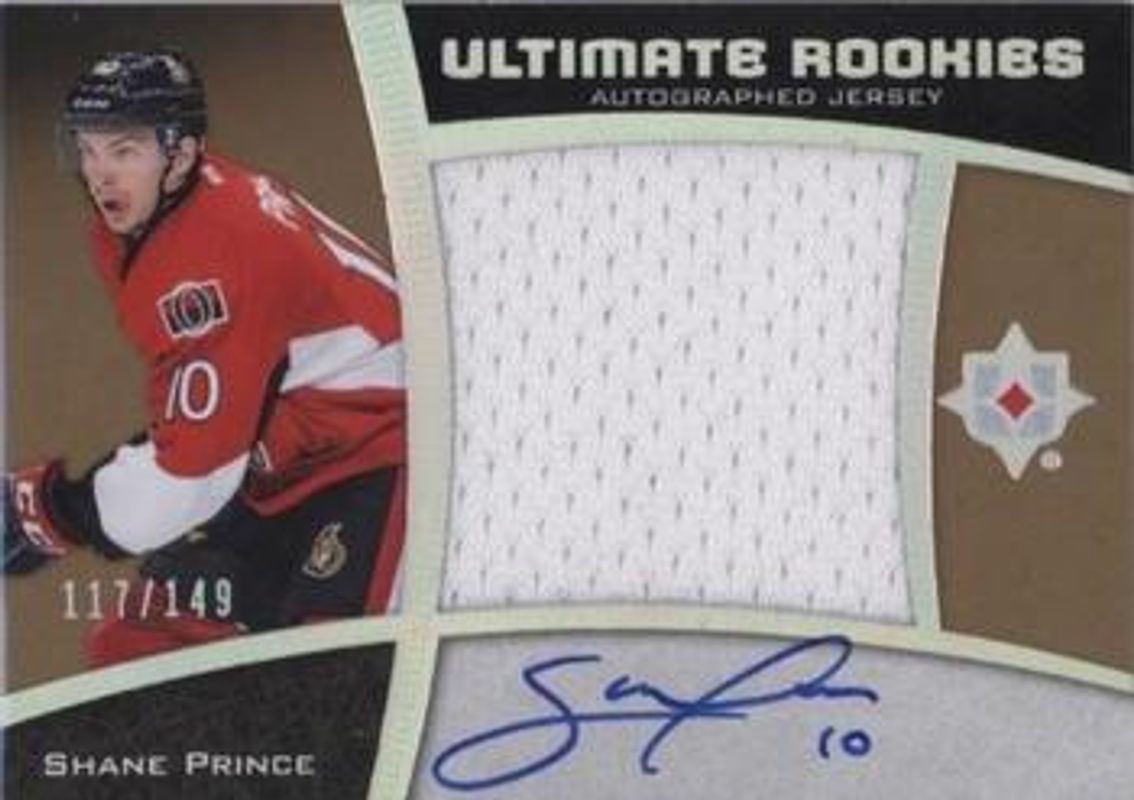 2015 Upper Deck Ultimate Collection #78 Ultimate Rookies Spectrum Silver Auto Jumbo Jersey /149