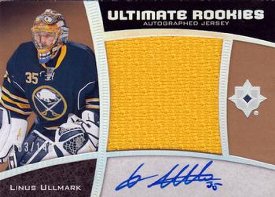 2015 Upper Deck Ultimate Collection #74 Ultimate Rookies Spectrum Silver Auto Jumbo Jersey /149