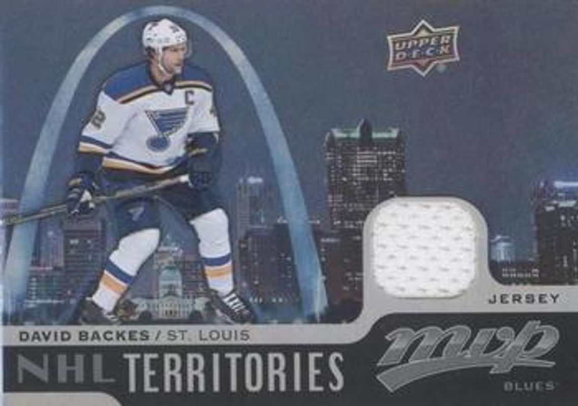 2015 Upper Deck MVP #TM-DB NHL Territory Materials