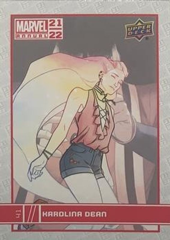 2021 Upper Deck Marvel Annual #41 Base